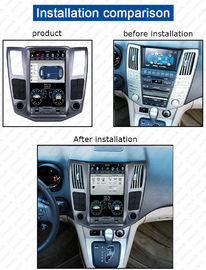 Tesla styleCar GPS Navigation car No DVD Player For Lexus RX RX300 RX330 RX350 RX400H radio tape recorder h