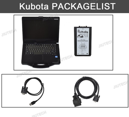 FOR KUBOTA DIAGNOSTIC KIT PYTHON FOR KUBOTA DIAGMASTER PYTHON INTERFACE KUBOTA TAKEUCHI DIAGNOSTIC TOOL WITH CF53 LAPTOP