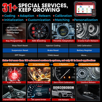 LAUNCH X431 CRP919E BT Car Diagnostic Tool DBScar VII VCI Auto OBD OBD2 Scanner Active Test ECU Coding CANFD DOIP 31+ Re