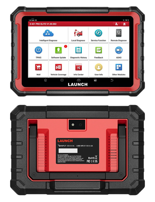 LAUNCH X431 PRO ELITE Car Diagnostic Tools CAN FD DOIP All System 31+ Reset Active Test ECU Coding Auto OBD OBD2 Scanner