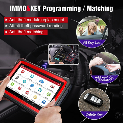 LAUNCH X431 IMMO Plus X-PROG 3 Key Programmer Car OBD2 Diagnostic Tools IMMO Anti-Theft Programming 39 Reset PK immo eli