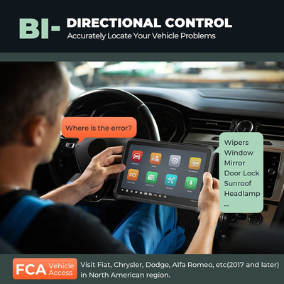 OTOFIX D1 Max Diagnostic Scanner Bi-Directional Bluetooth Scan Tool ECU Coding OBD2 Diagnostic Tools 2 Year Free Update