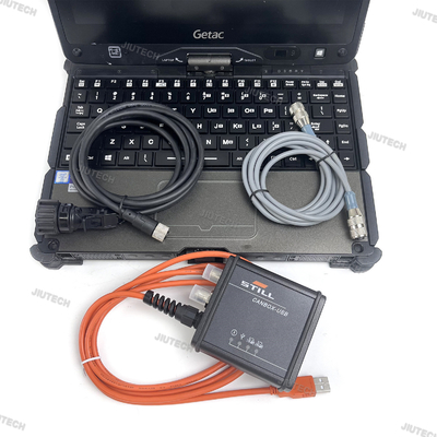 For Still Forklift Canbox 50983605400 Diagnostic Cable Still Box Can Bus Line Still CANBOX 2 Diagnosis Tool with Getac V110 Laptop