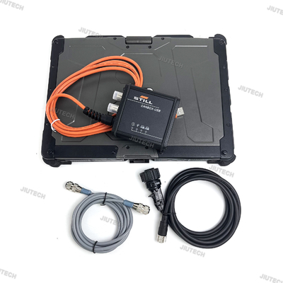 For Still Forklift Canbox 50983605400 Diagnostic Cable Still Box Can Bus Line Still CANBOX 2 Diagnosis Tool with Getac V110 Laptop