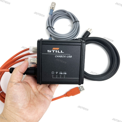 For Still Forklift Canbox 50983605400 Diagnostic Cable Still Box Can Bus Line Still CANBOX 2 Diagnosis Tool with Getac V110 Laptop