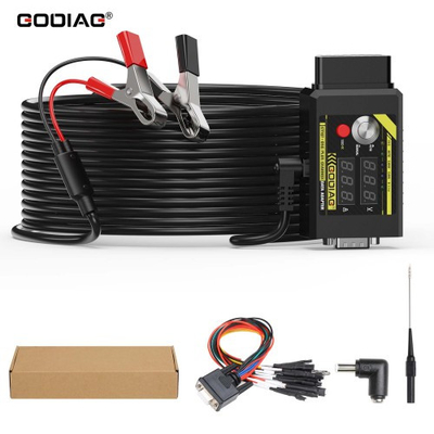 Newest GODIAG GT107+ DSG Plus Gearbox Data Adapter with Voltage Current Display Detachable gold-plated DB9 connection interface