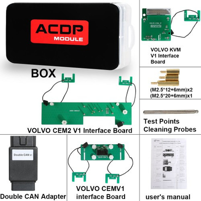 Yanhua Mini ACDP-2 for VO LVO Package with Module 12/20 Support Add Key and All Key Lost for Semi-keyless and Full-keyless (2015-2021)