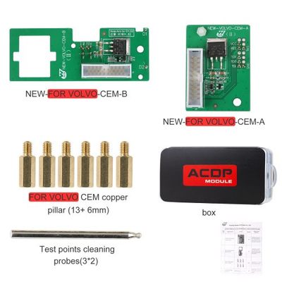 Yanhua Mini ACDP-2 for VO LVO Package with Module 12/20 Support Add Key and All Key Lost for Semi-keyless and Full-keyless (2015-2021)