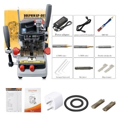 Xhorse Dolphin XP-007 XP007 Manually Key Cutting Machine for Laser/Dimple/Flat Keys