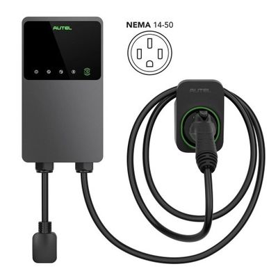 Autel MaxiCharger AC Wallbox Home 40A - NEMA 14-50 - EV Charger with Separate Holster