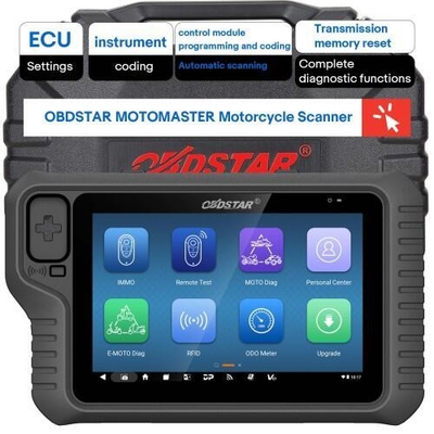 OBDSTAR MOTOMASTER Motorcycle Scanner with 1-Year Warranty