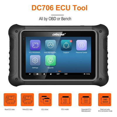 OBDSTAR DC706 ECU Tool for ECM TCM BODY Clone with 200+ ECM Types