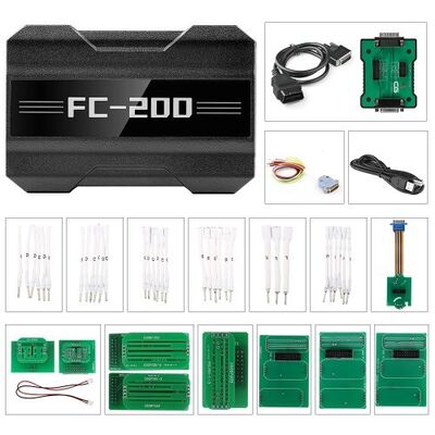 V1.3.3.2 CG FC200 ECU Programmer Full Version with New Adapters Set 6HP & 8HP / MSV90 / N55 / N20 / B48/ B58 and MPC5XX Adapter for EDC16/ ME9.0