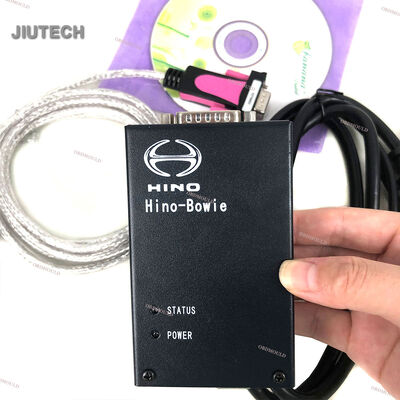 Newest Version for Hino Bowie OBD2 Cable for Hino Diagnostic Explorer V3.16 for Hino DX Truck Diagnostic Scanner Tool with V110 Laptop