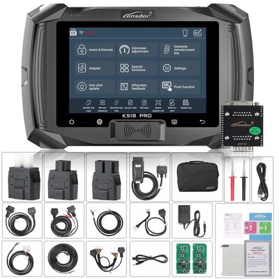 Lonsdor K518Pro K518 Pro Global Full Version Key Programmer Free AKL Activation License Newly Add Can FD and DOIP Protocols
