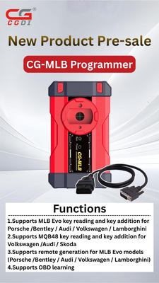 2026 CGDI CG MLB Programmer Support Key Adding &Data Reading & Generating & OBD Learning For VW MLB EVO MQB48
