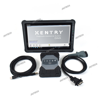 Ready To Use Getac F110 Tablet+For Mercceds B-enz OEM C6 DoIP Xentry Diagnosis V-CI Multiplexer