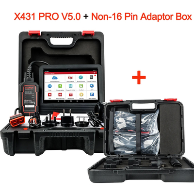 LAUNCH X431 PRO V 5.0 Car Diagnostic Tools Auto OBD2 Scanner All System ECU Coding Active Test Update Online PRO V5.0