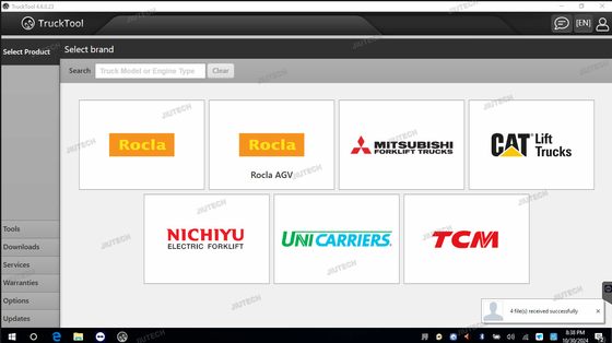 أداة تشخيص الشوكة العالمية TruckTool لإعادة تعيين AGV نموذج الخدمة العداد الساحر ل MITSUBISHI ، ET ، TCM ، UNI