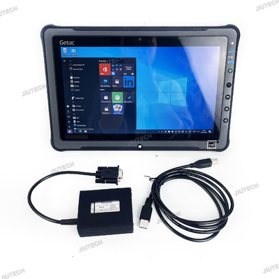 V4.37 ماسح تشخيصي لشاحنات الشوكة لـ Jungheinrich Judit 4 Incado Box Kit JUDIT مع قرص Getac F110