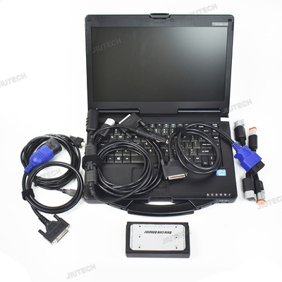 V8.7 V7.62 البيانات للخدمات الثقيلة لـ INLINE6 مع جهاز كمبيوتر محمول CF53 لـ Cummins Diagnostics Complete للأدوات التشخيصية للشاحنات الثقيلة للإنترنت 6