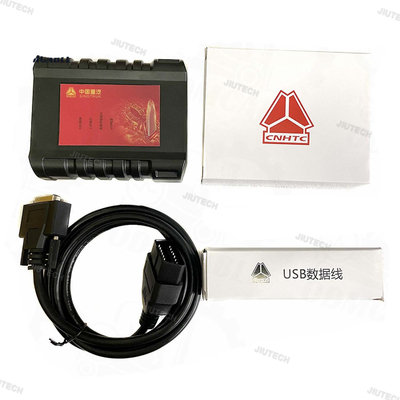 لمجموعة تشخيص EOL OBD لـ Sinotruk محرك DENSO للسكك الحديدية المشتركة لـ HOWO SHACMAN WeiChai Cnhtc أداة تشخيص شاحنات الصين