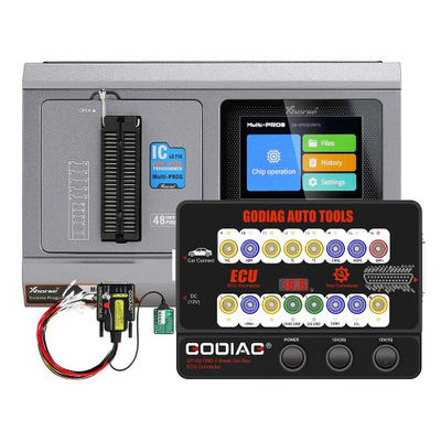 Xhorse Multi-PROG Multi Prog ECU TCU المبرمج مع GODIAG GT100 ومحول GPT ECU