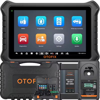 جهاز برمجة مفاتيح IMMO المتقدمة وتشخيص OTOFIX IM2 مع XP1 PRO و V1 Flash Key FOB جهاز برمجة بنفس وظائف