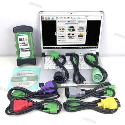 CFC2 laptop + for jpro dla diagnostic 2024 DLA+2.0 Vehicle Interface Newest Heavy Duty Truck Scanner Diagnostic Tool