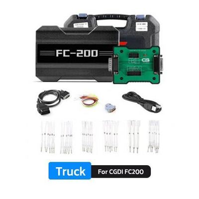 مبرمج CG FC200 ECU الإصدار الكامل مع محول MPC5XX لقراءة/كتابة البيانات MPC5xx على المقعد ودعم متعدد اللغات