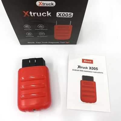 Xtruck X005 Bluetooth 5.1 أداة تشخيص الشاحنة لـ FAWDE SHACMAN