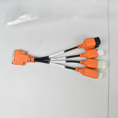 Xtruck M1 OBD2 Diagnostic Cable for Kawasaki 1/3-4P/2-4P/2-8P with Plastic and Metal Construction Compatible with XTRUCK M1 Scanner