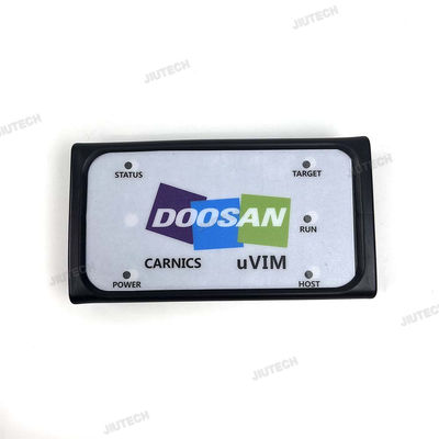 Getac V110 laptop + For Doosan uvim Excavator Forklift Engine Fault Detector DDT SCR DPF DCU ECU Scanner Fault Diagnostic Tool