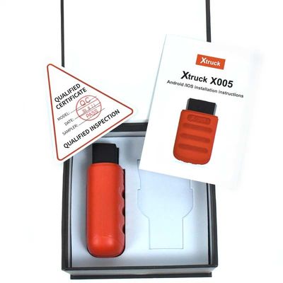 Xtruck X005 Bluetooth Heavy Duty Truck OBD Scanner with 8 OBDII Test Modes, Full-Fault Live Data, and Two Years Free Updates