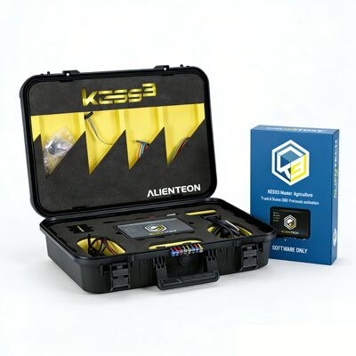 Alientech KESS3 Master ECU Tuning Tool with OBD Mode Bench Tuning and Boot Mode for Heavy-Duty Vehicles