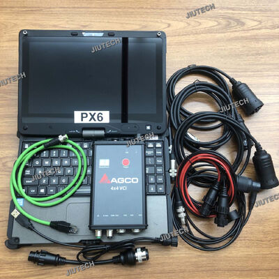 V110 كمبيوتر محمول لأجكو FENDT 4x4 VCI فالترا ماسي فيرجسون جرارات شاحنة Agco Dst Canusb مجموعة إلكترونية AGCO EDT أداة تشخيص
