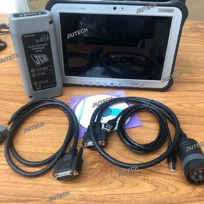 Heavy Duty JCB Diagnostic Tool with JCB ServiceMaster 4 v25.1.0 and Multi Language Support for Agricultural Equipment
