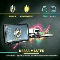 مبرمج Alientech KESS3 ECU مع ضبط مقعد/تمهيد obd لحافلات شاحنات الآلات الزراعية