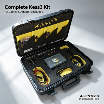 برنامج الجهاز الكهربائي الاصلي Alientech KESS V3 مع ضبط بدء تشغيل أجهزة تحديد المعدات ودعم بروتوكولات متعددة