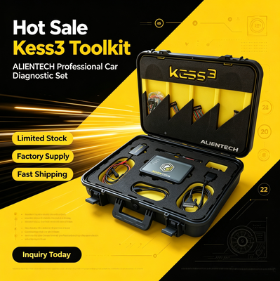 Alientech KESS V3 برنامج ECU وأداة ضبط مع نظام OBD ودعم متعدد البروتوكولات لتنسيق المقعد / البوت قابل للتحديث من العبد إلى المعلم