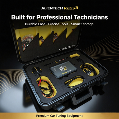 Alientech KESS V3 ECU أداة ضبط الرقاقة مع معالجة البروتوكول الثلاثي لـ OBD Bench Boot و Master أو Slave قابل للتحديث