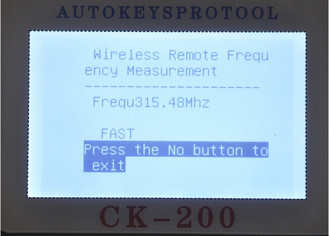 CK-200 مفتاح مبرمج الشاشة Display-4
