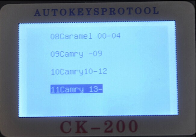 CK-200 مفتاح مبرمج الشاشة Display-6