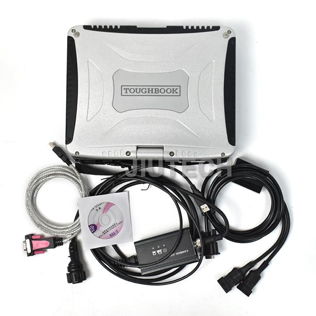 Linde Canbox Doctor Forklift Diagnostic Tool USB مع كمبيوتر محمول Panasonic CF 19